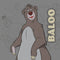 Disney Jungle Book Baloo Portrait Google Pixel 5 Clear Case